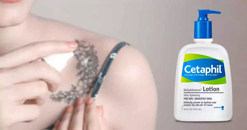 Is cetaphil healing ointment good for tattoos