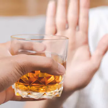 Avoiding alcohol