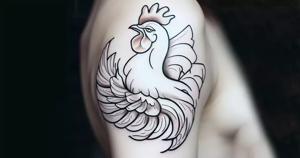 Rooster Tattoo on Forearm  Best Tattoo Ideas Gallery