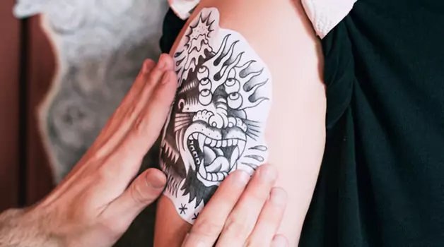 How to make a tattoo with paper - Quora
